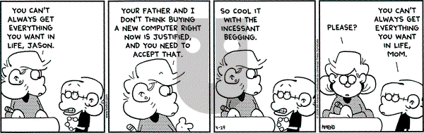 FoxTrot - Saturday April 29, 2006 Comic Strip