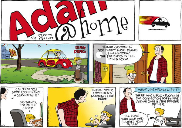 Adam@Home on Thursday October 9, 2008 Comic Strip