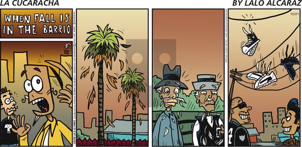La Cucaracha on Sunday October 21, 2018 Comic Strip