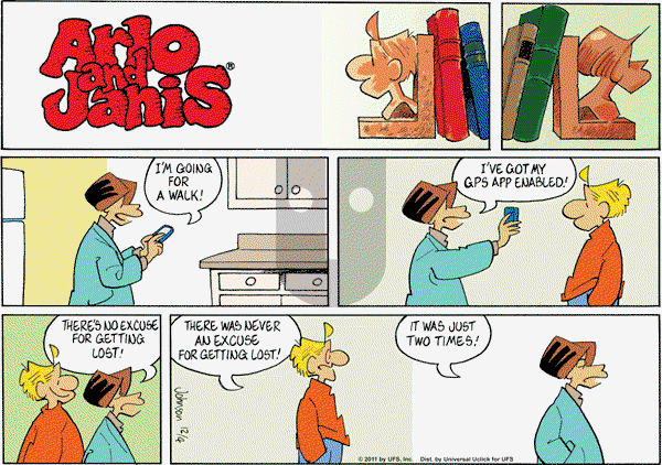 Arlo and Janis on Sunday December 4, 2011 Comic Strip