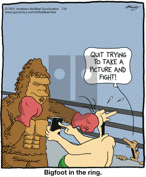 In the Bleachers - Friday July 9, 2021 Comic Strip