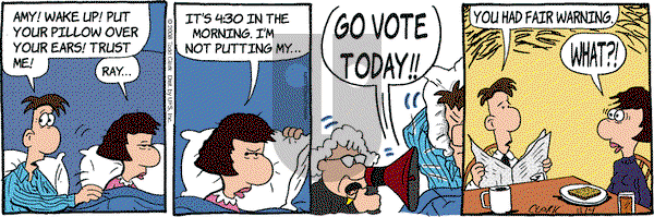 Lola on Tuesday November 4, 2008 Comic Strip