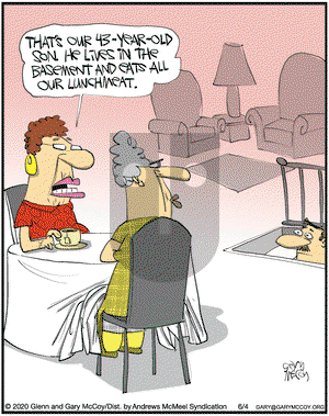 The Flying McCoys on Thursday June 4, 2020 Comic Strip
