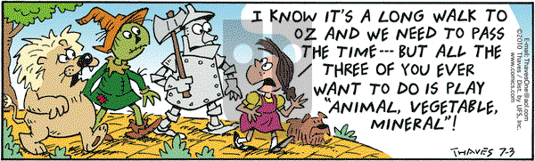 Frank and Ernest on Saturday July 3, 2010 Comic Strip