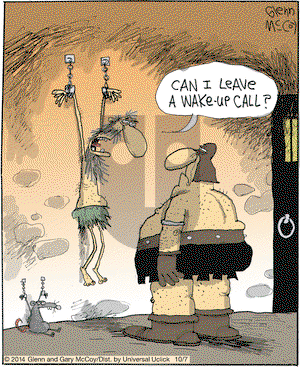 The Flying McCoys on Tuesday October 7, 2014 Comic Strip