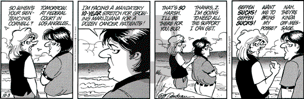 Doonesbury - Thursday October 3, 2002 Comic Strip