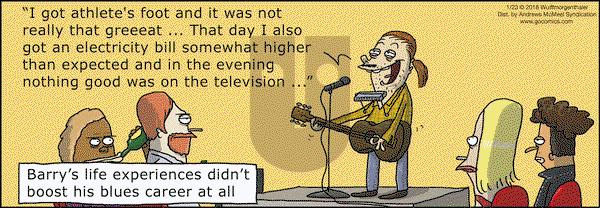 WuMo on Tuesday January 23, 2018 Comic Strip