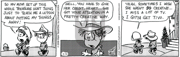 Heart of the City on Saturday March 14, 2015 Comic Strip