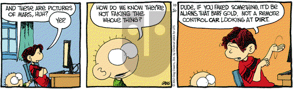 The Buckets on Saturday October 20, 2012 Comic Strip