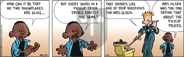 Frazz on Friday February 6, 2015 Comic Strip