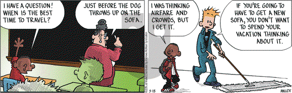 Frazz on Monday March 18, 2019 Comic Strip