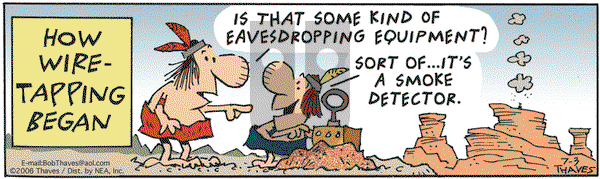 Frank and Ernest on Monday July 3, 2006 Comic Strip
