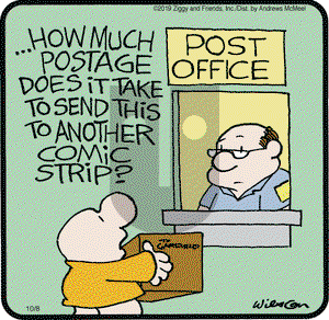 Ziggy on Tuesday October 8, 2019 Comic Strip