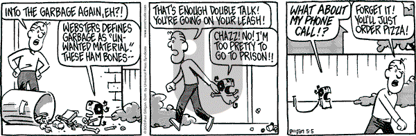 Pooch Cafe on Wednesday May 21, 2003 Comic Strip