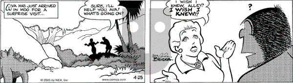 Alley Oop on Monday April 25, 2005 Comic Strip