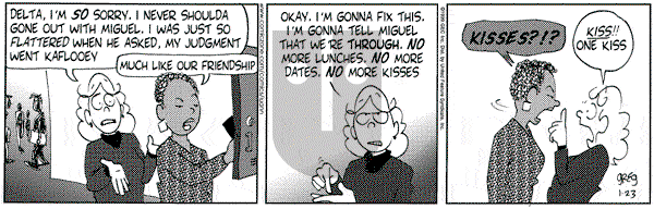 Luann on Monday September 13, 1999 Comic Strip