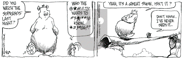 The Grizzwells on Monday May 29, 2006 Comic Strip