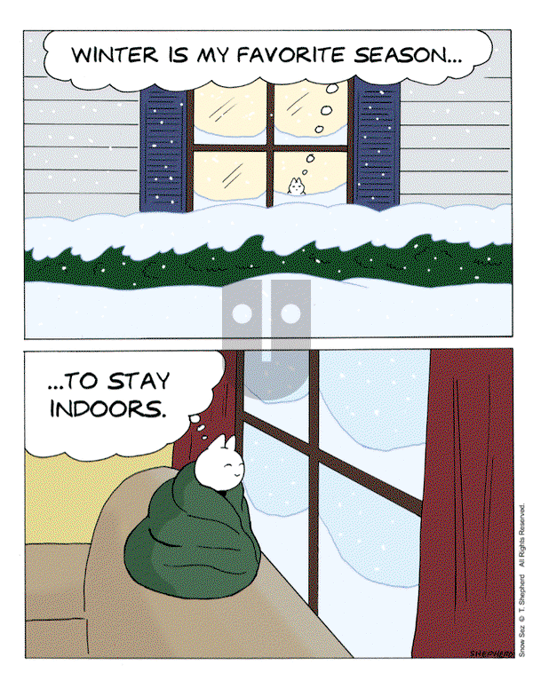 Snow Sez on Monday December 8, 2025 Comic Strip
