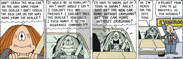 Cathy Classics on Monday August 6, 2012 Comic Strip