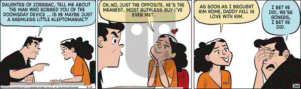 Rip Haywire on Wednesday August 14, 2019 Comic Strip