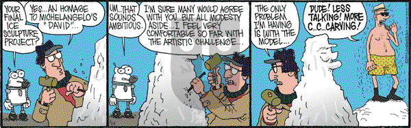 Monty on Wednesday January 14, 2015 Comic Strip