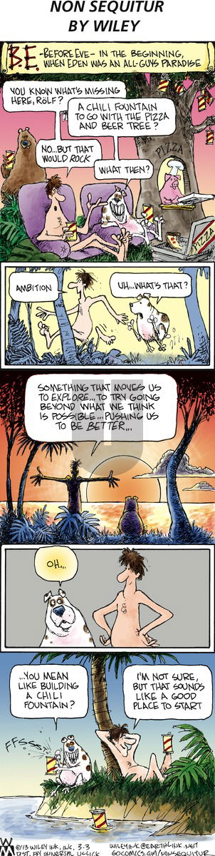 Non Sequitur on Sunday March 3, 2013 Comic Strip