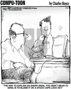 Compu-toon on Friday July 18, 2014 Comic Strip