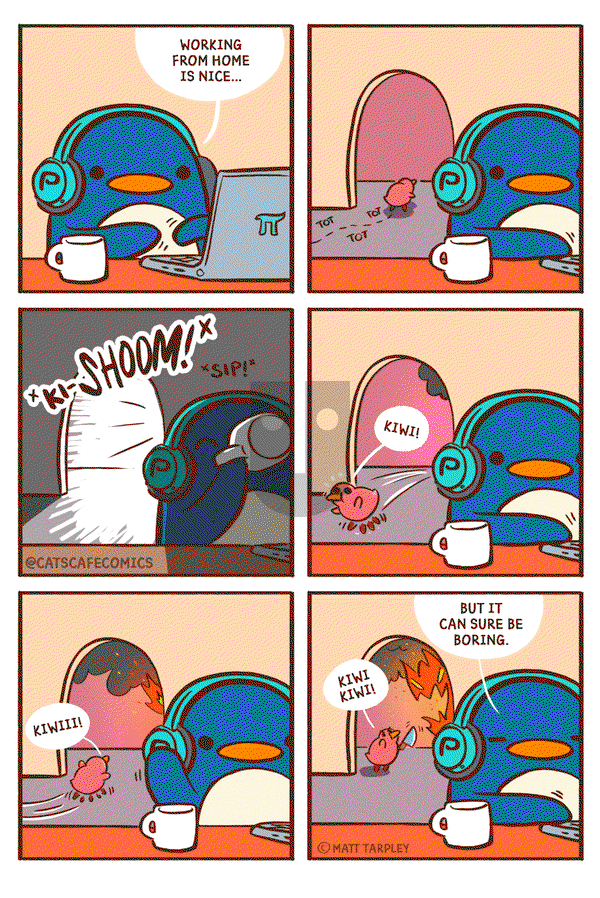 Cat's Cafe on Thursday August 20, 2020 Comic Strip