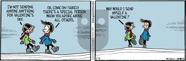 Grand Avenue on Monday February 8, 2016 Comic Strip