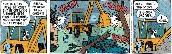 Pooch Cafe on Friday June 28, 2013 Comic Strip