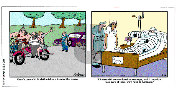 Close to Home - Sunday February 16, 1997 Comic Strip