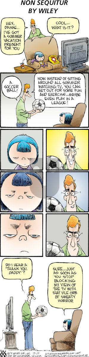 Non Sequitur - Sunday July 17, 2011 Comic Strip