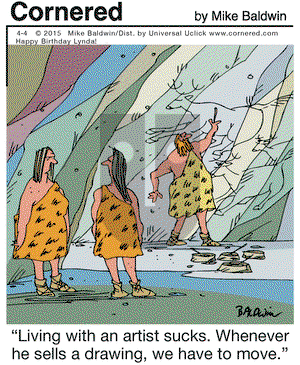 Cornered on Saturday April 4, 2015 Comic Strip