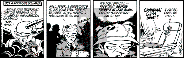 Doonesbury on Monday October 17, 1988 Comic Strip