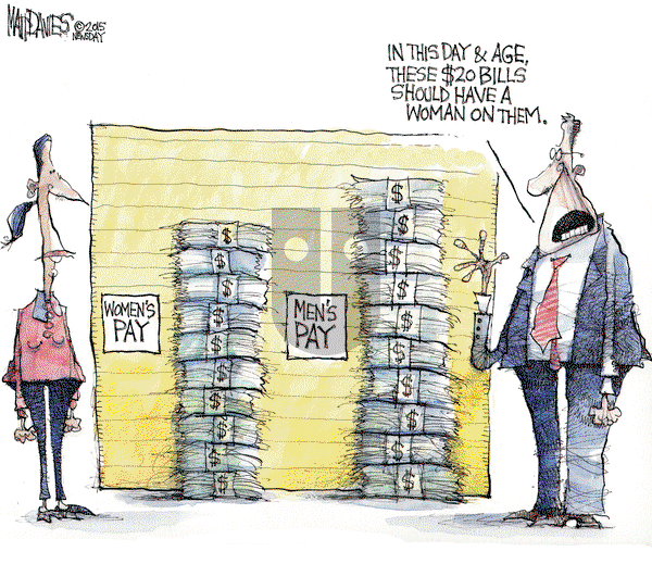 Matt Davies on Wednesday April 15, 2015 Comic Strip