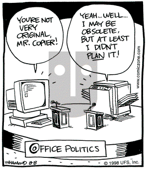 Reality Check on Saturday August 8, 1998 Comic Strip