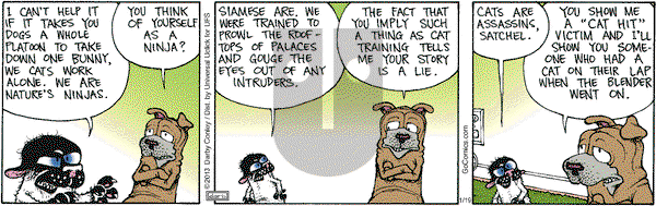 Get Fuzzy - Saturday January 19, 2013 Comic Strip