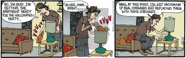 Monty on Saturday October 29, 2011 Comic Strip
