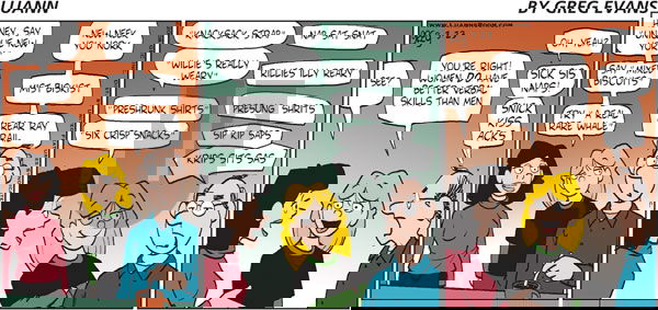 Luann on Sunday March 23, 2008 Comic Strip
