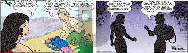 Alley Oop on Wednesday September 17, 2008 Comic Strip