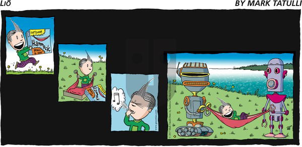 Lio on Sunday July 23, 2017 Comic Strip