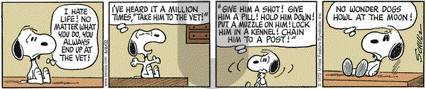 Peanuts on Thursday August 8, 2002 Comic Strip