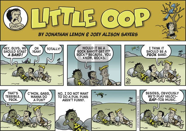 Alley Oop on Sunday November 17, 2019 Comic Strip