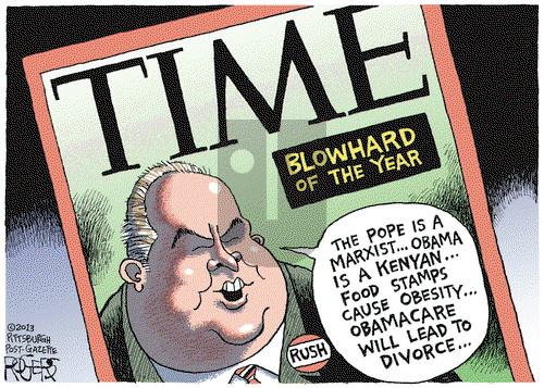 Rob Rogers on Tuesday December 17, 2013 Comic Strip