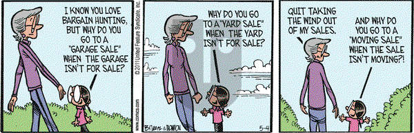 Grand Avenue on Wednesday May 4, 2011 Comic Strip