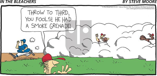 In the Bleachers on Sunday May 14, 2017 Comic Strip