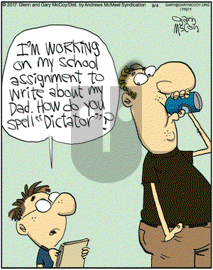 The Flying McCoys on Monday September 4, 2017 Comic Strip