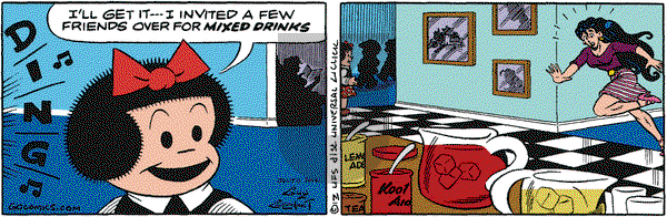 Nancy on Friday July 13, 2012 Comic Strip