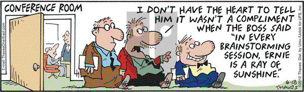 Frank and Ernest - Monday June 18, 2012 Comic Strip