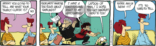 The Buckets on Tuesday November 2, 2010 Comic Strip